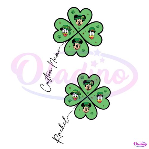 Personalized St Patricks Day Custom Name Svg