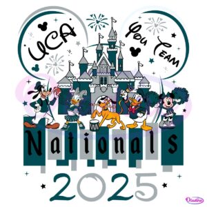 Personalized Team Cartoon Cheerleader 2025 PNG