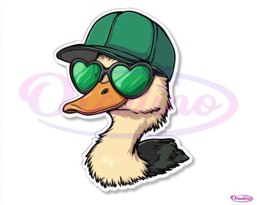 Retro Lucky Duck Svg Png, Duck St Patricks Day Svg, St Patricks Shirt Design PNG, St Patricks Png, Duck lover Png, Kids St Patricks png