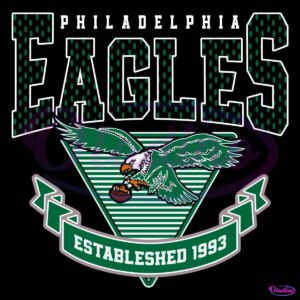 Retro Philadelphia Eagles Vintage Logo Est 1933 SVG