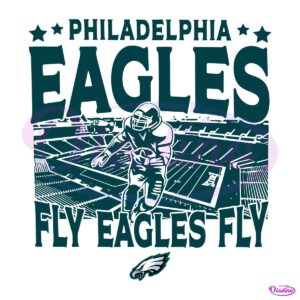 Retro Vintage Philadelphia Eagles Fly Eagles Fly SVG