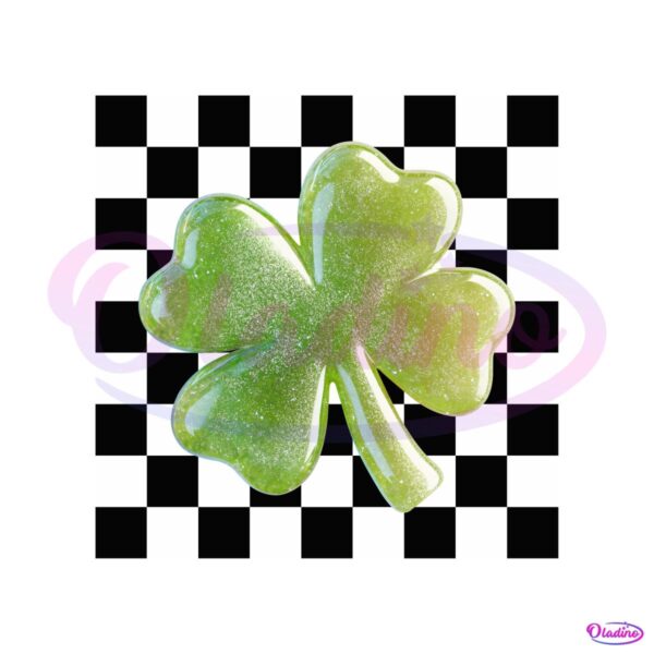 Shamrock Happy St Patrick Coquette PNG