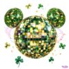 St Patricks Day Mouse Disco Ball SVG Extravaganza
