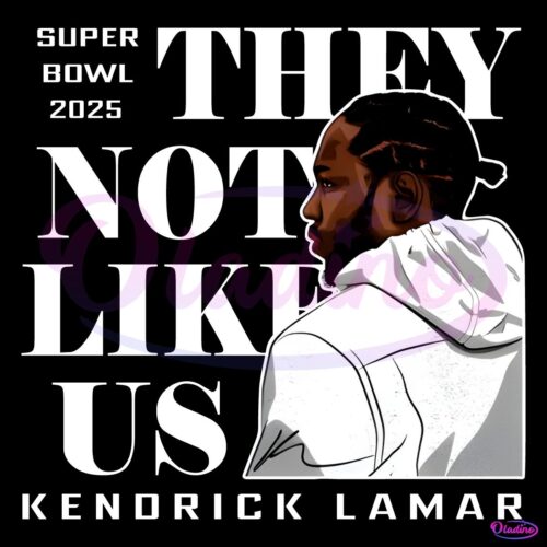 Super Bowl 2025 They Not Like Us Kendrick Lamar PNG