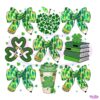 Teacher Coquette Bow St Patrick Png