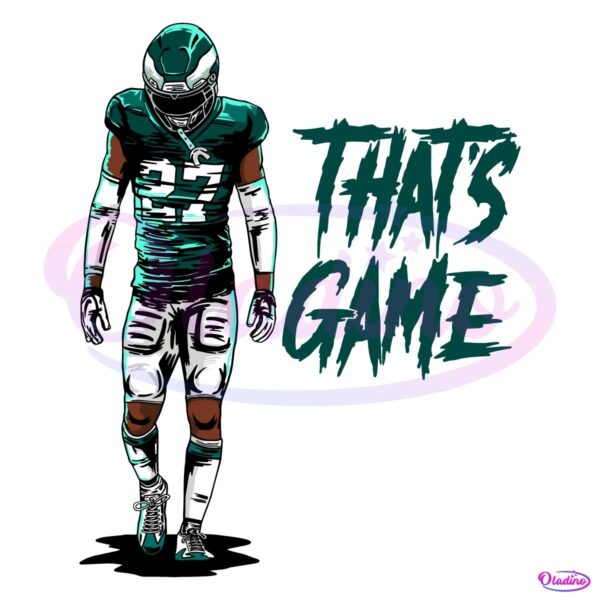 Thats Game Quinyon Mitchell Philadelphia Eagles SVG