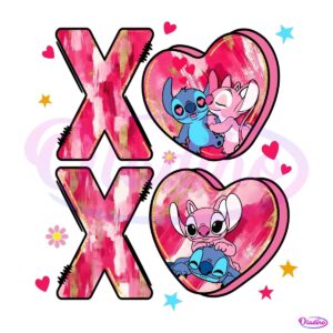 Valentine Stitch With Love PNG