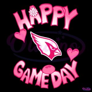 Valentines Day Arizona Cardinals Happy Gameday SVG