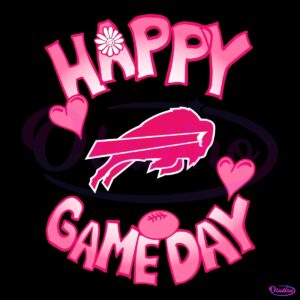 Valentines Day Buffalo Bills Happy Gameday SVG