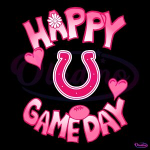 Valentines Day Indianapolis Colts Happy Gameday SVG