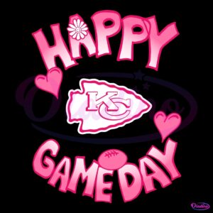 Valentines Day Kansas City Chiefs Happy Gameday SVG