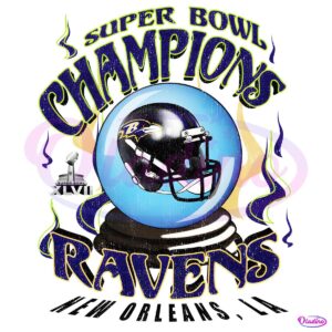 Vintage Baltimore Ravens Super Bowl Champions Xlvii PNG