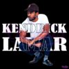 Vintage Kendrick Lamar Rapper Halftime Show 2025 PNG