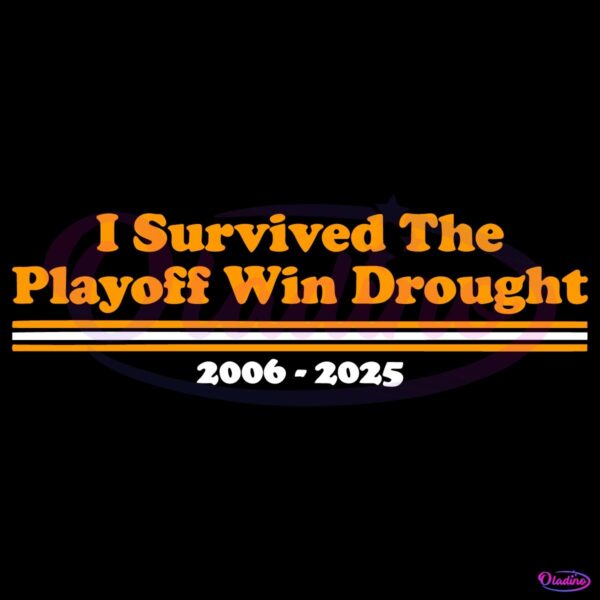 Washington Commanders I Survived The Playoff Win Drought SVG