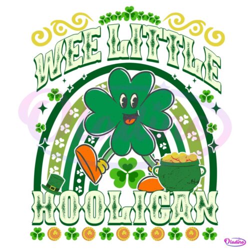 Wee Little Hooligan Toddler St Patrick Day PNG