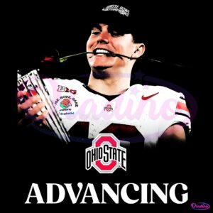 Will Howard Ohio State Buckeyes Football Rose Bowl PNG