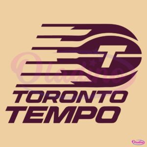 WNBA Toronto Tempo Basketball Logo SVG