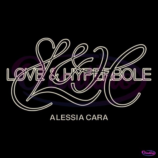 Alessia Cara Album Love And Hyperbole SVG