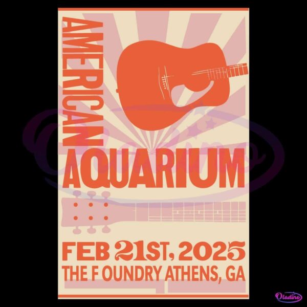 American Aquarium Athens The Foundry In Athens Ga Poster SVG
