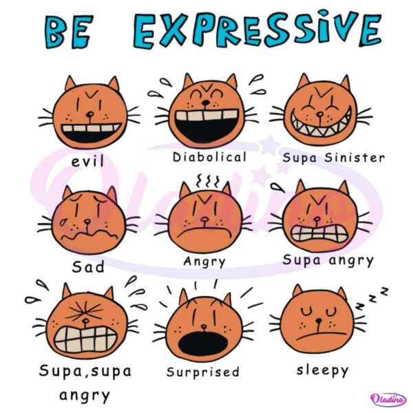 Be Expressive Petey The Cat SVG