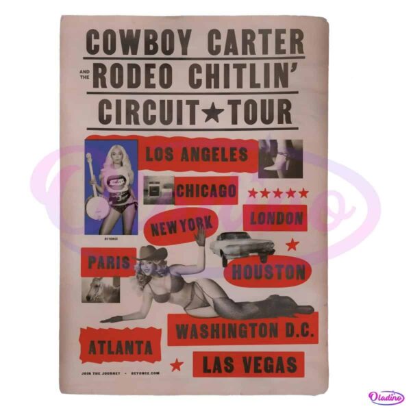 Beyonce Cowboy Carter Rodeo Chitlin Circuit Tour PNG