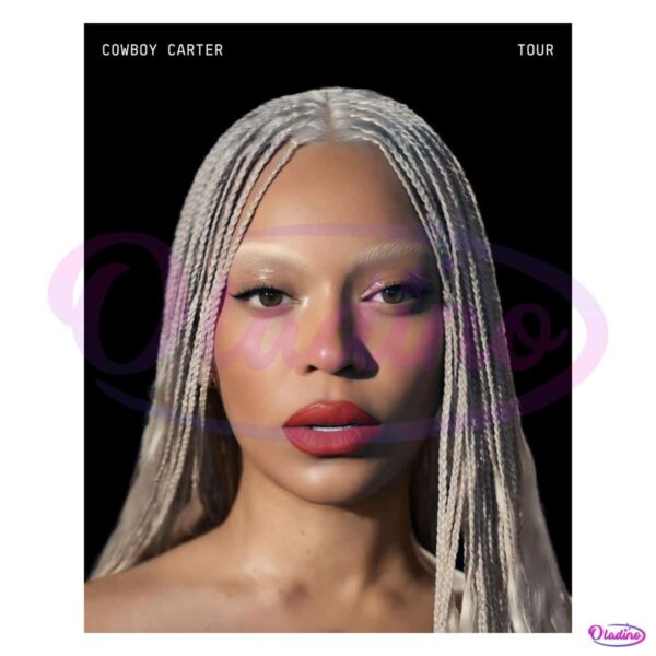 Beyonce Cowboy Carter Tour 2025 Portrait PNG