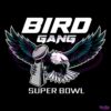 Bird Gang Super Bowl Trophy Eagles Champion SVG