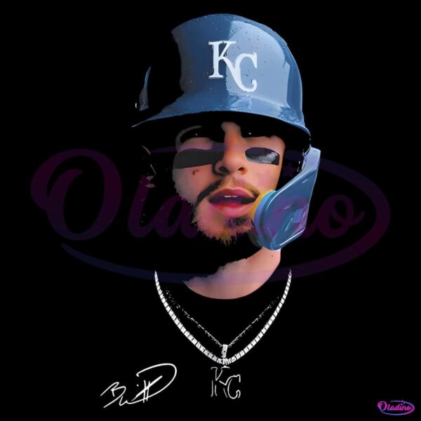 Bobby Witt Jr Kansas City Royals Baseball All Star PNG