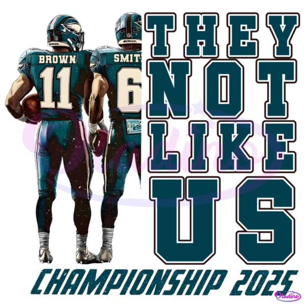 Brown And Smith They Not Like Us Championship 2025 PNG