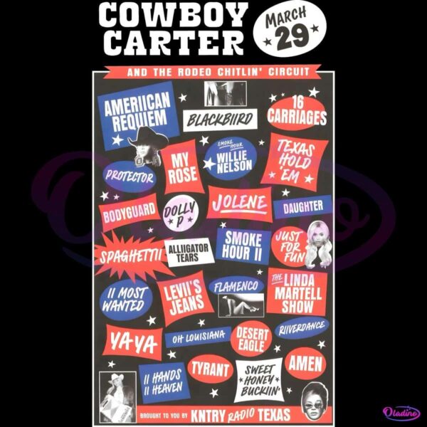 Cowboy Carter Tour March 29 And The Rodeo Chitlin Circuit PNG
