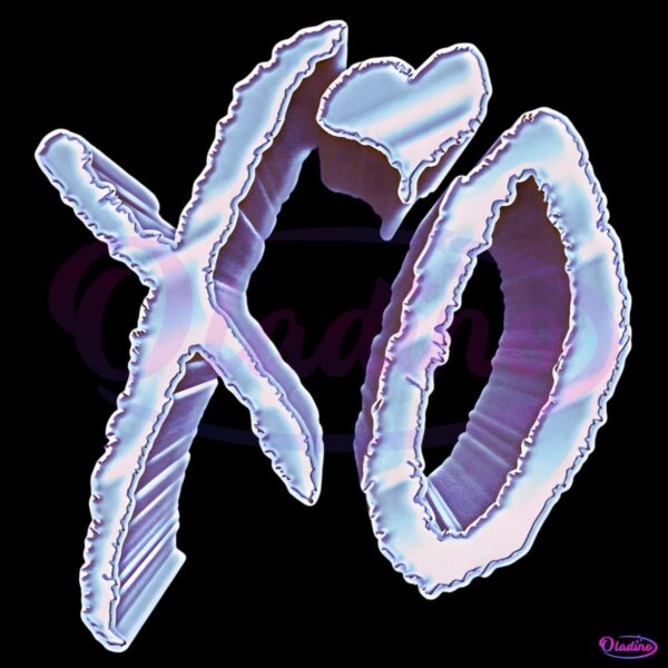 Dawn Fm Chrome Xo Logo The Weekend PNG