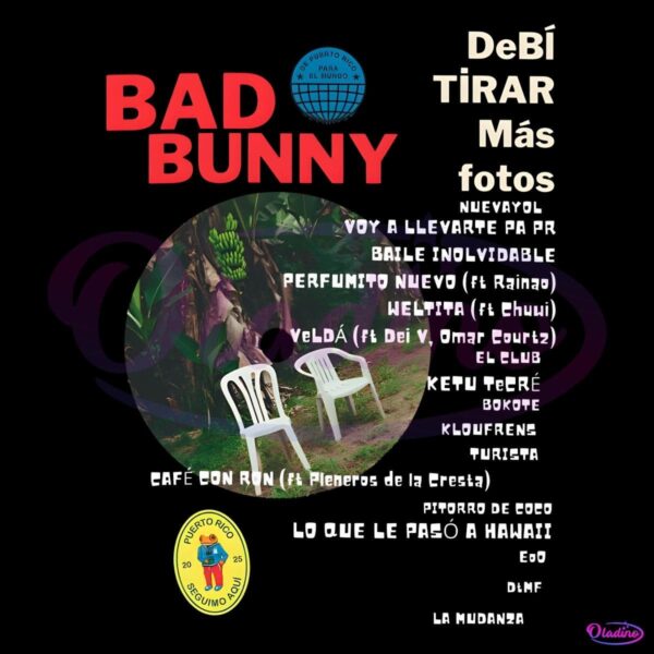 Debi Tirar Mas Fotos Bad Bunny Album PNG