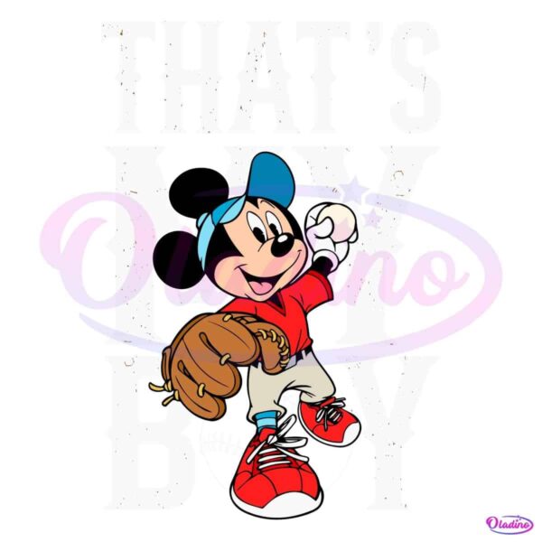 Disney Baseball Mom Proud of My Boy SVGPNG