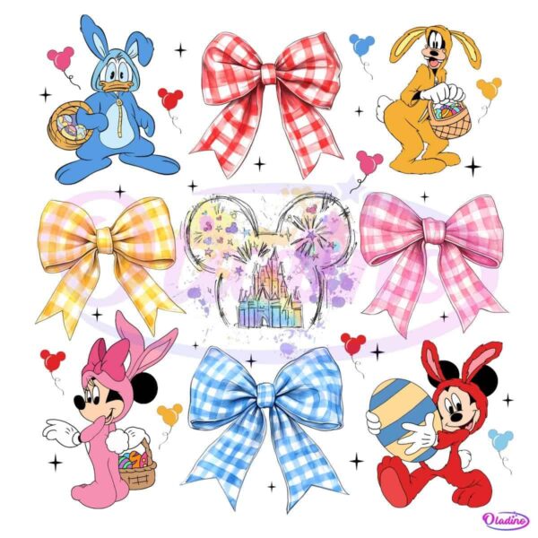 Disney Friends Coquette Bow Bunny in PNG