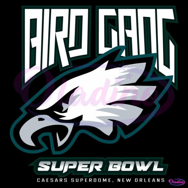 Eagles Logo Bird Gang Super Bowl Champions SVG