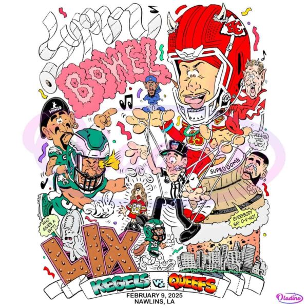 Funny Super Bowel Kegels Vs Queefs Feb 9 2025 Cartoon PNG