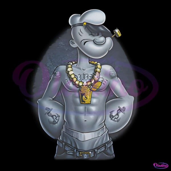 Gangster Popeye The Sailor PNG