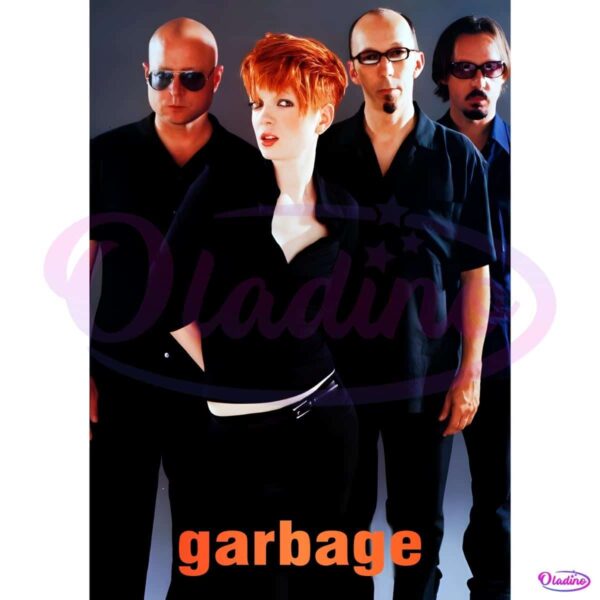 Garbage Rock Band Beautiful Poster PNG