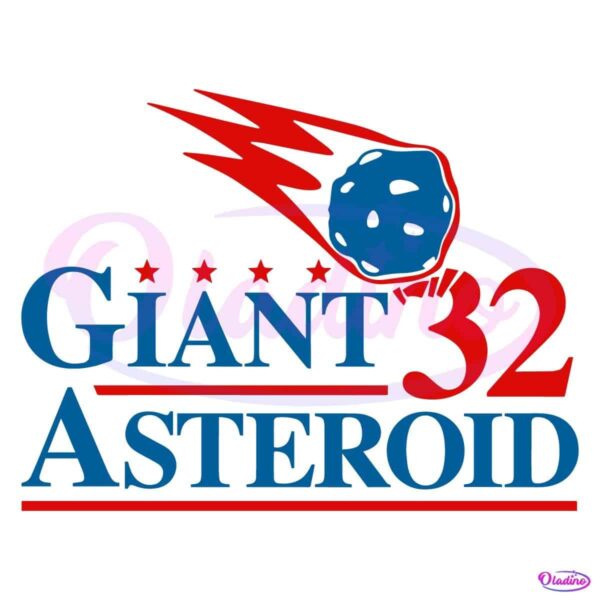 Giant Asteroid 32 SVG
