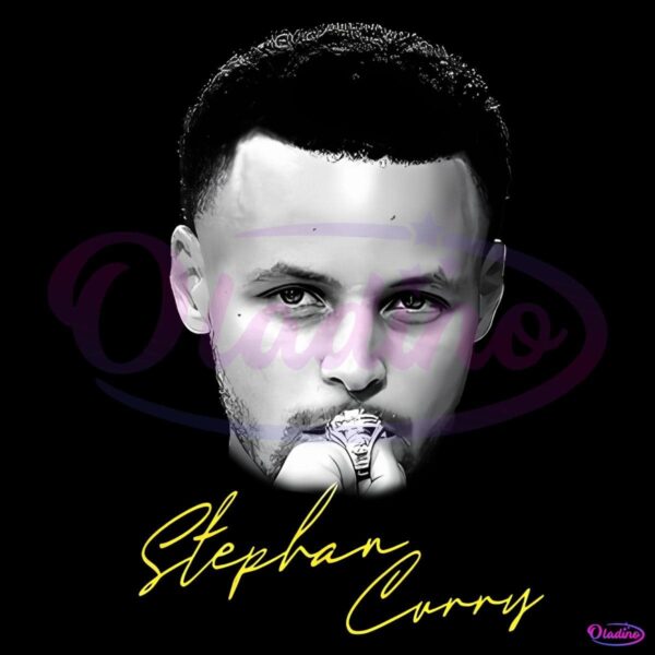 Golden State Warriors Stephen Curry Signature PNG