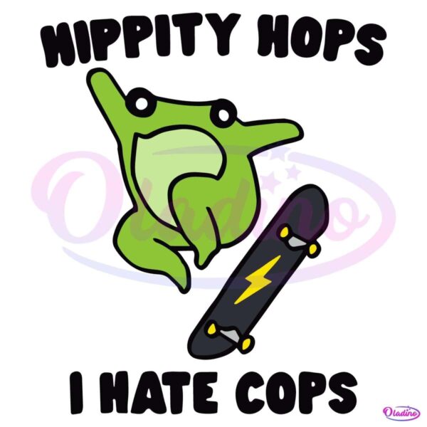Hippity Hops Not Cops SVG Delight