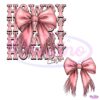 Howdy Pink Coquette Bow Easter PNG
