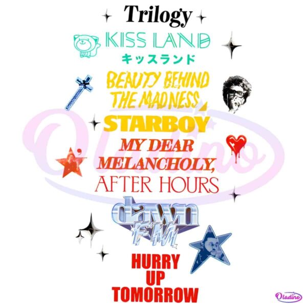 Hurry Up Tomorrow The Weeknd Xo Album PNG