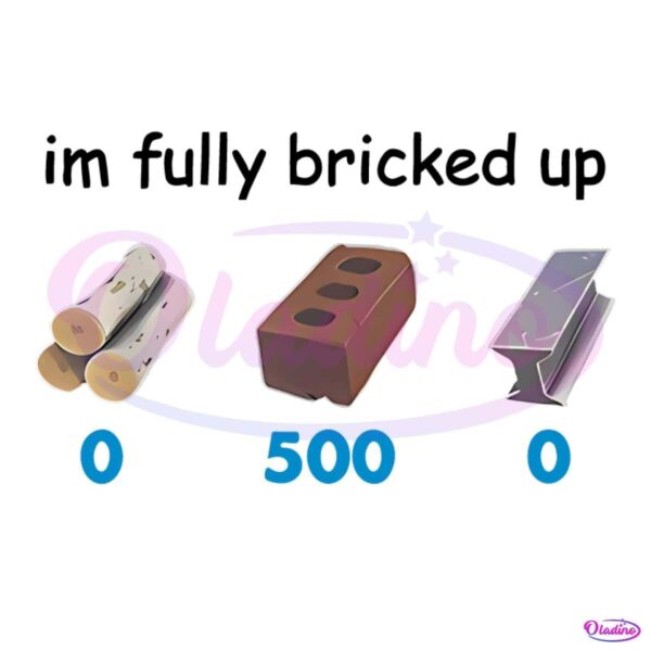 Im Fully Bricked Up SVG