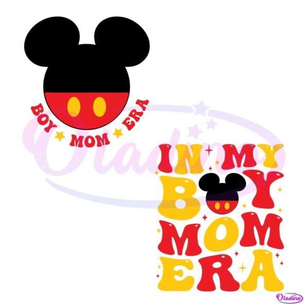 In My Boy Mom Era SVG