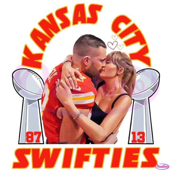 Kelce Swift Kansas City Super Bowl LIX in PNG Glory