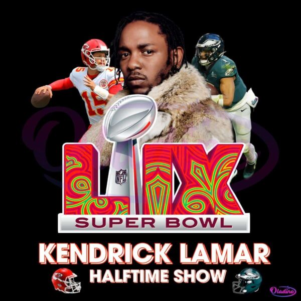 LIX Super Bowl Kendrick Lamar Half Time Show Mahomes Vs Hurts PNG