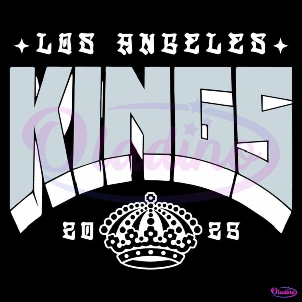 Los Angeles Kings X Armenian 2025 Logo SVG