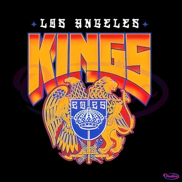 Los Angeles Kings X Armenian 2025 PNG