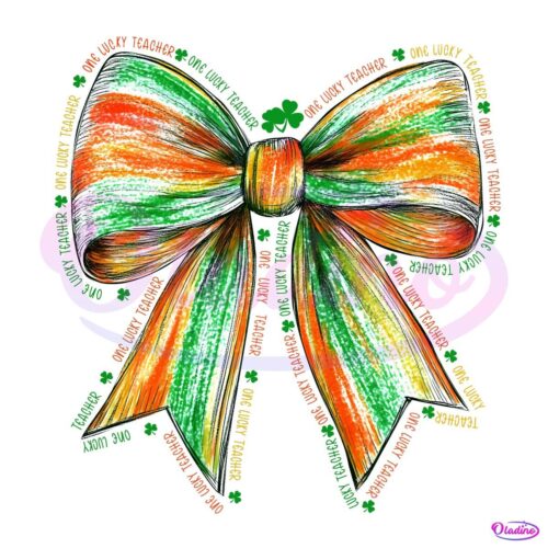 Lucky Teacher St Patricks Day Teacher Pencil Png